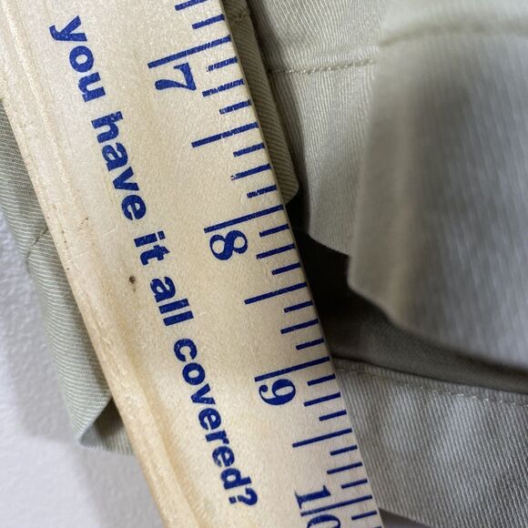 Peter Millar Soft Touch Twill Shorts Mens 35  Brown Khaki Golf  MEOB13 Stretch - Picture 16 of 16